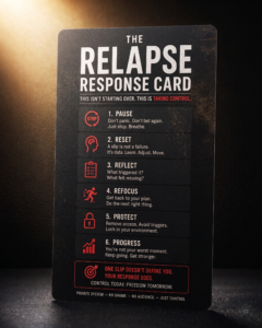 The Relapse Response Card — Bonus 1